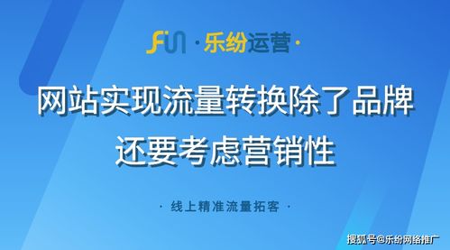 制造业网络推广 通过乐纷运营打造品牌与营销并重的网站实践